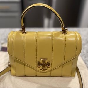 Tory Burch Kira Small Quilted Leather Satchel